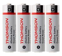 Pack 4 piles alcalines LR06 AA 1,5 V - Thomson