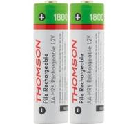 Pack de 2 piles rechargeables HR06 AA 1800 mAh - Thomson