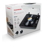 Platine Vinyle Bluetooth - Thomson - Tt650Bt - Enregistrement Usb - 2 Haut-Parleurs - Noir Noir G