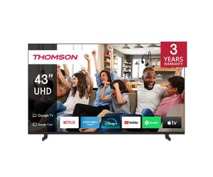 Thomson Q70 Series 43UG4S14 TV 109,2 cm (43 ) 4K Ultra HD Smart TV Wifi Noir