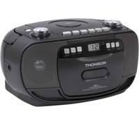 THOMSON RK200CD - Lecteur Radio CD/Cassettes Portable - Noir