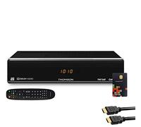 Thomson Récepteur TV Satellite HD + Carte d'accès TNTSAT V6 + Câble HDMI