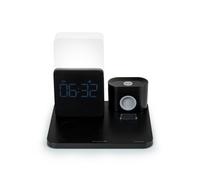 Thomson Réveil avec Station de Chargement sans Fil pour Smartphone, Smartwatch - Chargement USB-C p