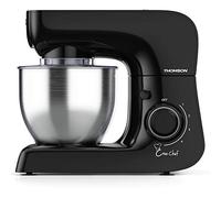 THOMSON Robot de cuisine, aluminium, noir, N, 50
