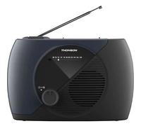Thomson Radio portable RT350 – FM, tuner analogique, secteur ou piles – Bleu/Noir