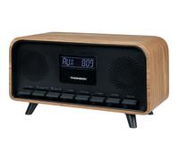 THOMSON RT850BT Vintage Cosy Radio-réveil Bluetooth, Double alarme, Écran LCD, C