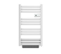Sèche-serviette électrique sans fluide avec soufflerie - THOMSON - COSMO 500 + 1000W - Connecté WiFi - blanc - NF