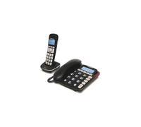 Thomson TH-540D Serea Comby Téléphones Filaire Avec Répondeur Ecran Noir