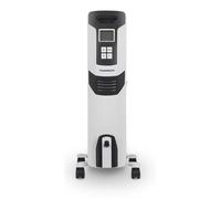 THOMSON - THBDH07DPB - Radiateur - Bain d'huile - Thermostat électrique - 2 puissances - 1500 watts - Ecran LCD - Blanc