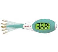 THOMSON Thermo D2 - Thermomètre digital - Pratique, simple et efficace - Convient à toute la famille - Grand écran LCD rétro-éclairé