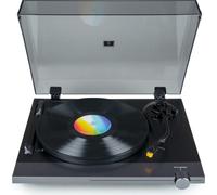 Thomson TT700 Tourne-disque automatique à courroie noir et transparent 33/45 tours