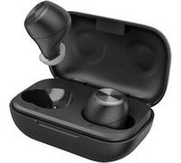 THOMSON Ecouteurs Bluetooth sans Fil (Ecouteurs Bluetooth Stéréo, TWS, Micro, Station de Charge, IPX4, Ecouteurs Intra-Auriculaire, Grande Autonomie, Port Micro USB, Controle Vocale+Tactile) Noir
