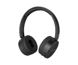 Thomson WHP6011BT - Ecouteurs avec micro - sur-oreille - Bluetooth - sans fil, filaire - noir