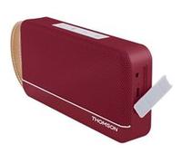 Thomson WS02 - Haut-parleur - pour utilisation mobile - sans fil - Bluetooth, NFC - rouge métallique Rouge métallique G