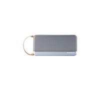 Thomson WS02GM - Haut-parleur - pour utilisation mobile - sans fil - Bluetooth, NFC - gris métallisé