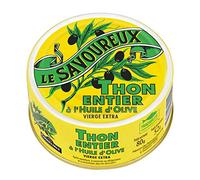 Thon Albacore À L'Huile D'Olive 80G|Le Savoureux|(Lot De 4)|Best Deal