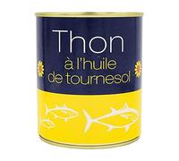 Thon entier à l'huile de tournesol - Boîte 800g