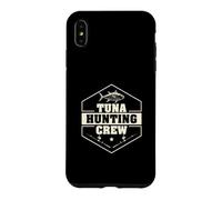 Thon Hunting Crew Cool Albacore Yellowfin Big Game Fishermen Coque pour iPhone XS Max