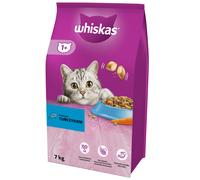 Whiskas – Croquettes pour chats adultes 1+ au thon – 7 kg (1 paquet)