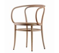 Thonet Chaise 209/209 M - Décapé nature - cannage en plastique