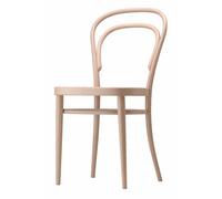 Thonet Chaise 214/214 M - Décapé nature - cannage en plastique