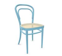 THONET chaise 214 (Azure blue - Hêtre II)