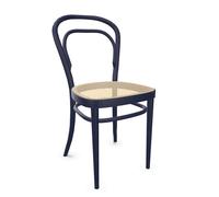 THONET chaise 214 (Dark blue - Hêtre II)