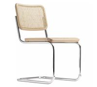 Thonet Chaise à piétement luge S 32 V - Hêtre éclairci (TP 107)