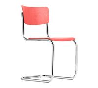 Thonet Chaise S 43 - Hêtre rouge corail (TP 233)