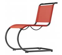 Thonet Chaise S 533 N All Seasons - blanc pur RAL 9010 - noir