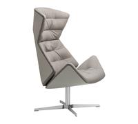 Thonet Fauteuil lounge 808 gris tissu Rohi Soul 154 Island