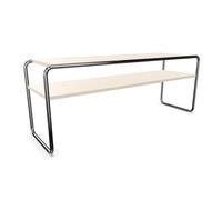 THONET table basse B 10/1 (Brightened - Hêtre I and acier chromée)