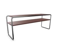 THONET table basse B 10/1 (Mahogany - Hêtre I and acier chromée)
