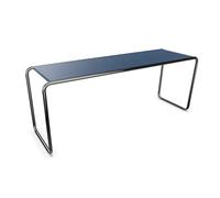 THONET table basse B 10 (Dark blue - Hêtre II and acier chromée)