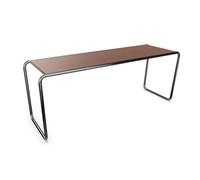 THONET table basse B 10 (Walnut - Hêtre I and acier chromée)