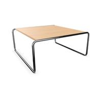 THONET table basse B 20 A (Brightened - Hêtre I and acier chromée)