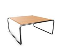 THONET table basse B 20 A (Clear varnished - Hêtre I and acier chromée)