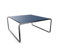 THONET table basse B 20 A (Dark blue - Hêtre II and acier chromée)