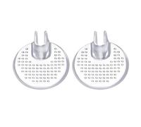 Thong Sandal Toe Protectors - Silicone Non-Slip Clear Reusable Cushions, Soft Toe Separator Pads for Reducing Friction and Improving Walking Comfort in Flops and Sandals | Transparent Thong