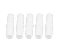 Thonlai 10pcs Plastique Tuyau de Barbe - Connecteur barbelé Droit pour Tuyau de Tube Adaptateur Memen (Accès direct de 14-14 mm)