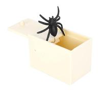 Thonlai Boîte D'araignée de Blague, Jouet de Simulation Réaliste avec Une | 100 % Neuf, Plastiques et Caoutchouc , sans Danger et Non Toxique pour les Enfants, Idéal pour les Fêtes D'Halloween et du