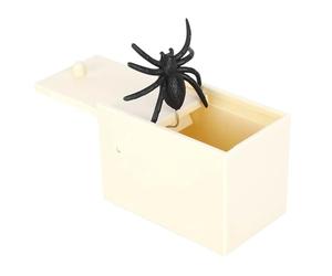 Thonlai Boîte D'araignée de Blague, Jouet de Simulation Réaliste avec Une | 100 % Neuf, Plastiques et Caoutchouc , sans Danger et Non Toxique pour les Enfants, Idéal pour les Fêtes D'Halloween et du