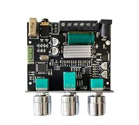 Thonlai Carte D'amplificateur Carte D'amplificateur Bluetooth Module Audio 2.1 Canaux Volume Réglable Caisson de Basses séparé et Contrôle Stéréo avec Son AU