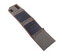 Thonlai Chargeur de Panneau Solaire Pliable Extérieur Port USB Durable 8W pour Camping Randonnée - Silicium Polycristallin