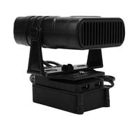 Thonlai Chauffage Portatif, Réchauffeur électrique 200 W avec 2 Sorties USB et Température Réglable 55 85 ℃, avec Mode Vent Naturel, pour Batteries Li Ion 18 V 20 V 60 V