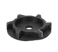 Thonlai Disque de Sculpture sur Bois à 6 Dents, Meule en Caoutchouc et en Acier au Carbone pour Meuleuse D'angle, avec Trou de 16 Mm pour le Travail du Bois, Gravure, Façonnage,