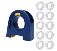 Thonlai Ensemble D'applicateurs de Ruban de Peinture, Matériau ABS avec Coupeur intégré pour une Application Précise et Lisse du Ruban sur le Sol du Mur de la Porte Fenêtre