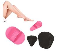 Thonlai Ensemble de Tampons D'épilation, Outil D'épilation du Visage pour les Lèvres, les Jambes, les Bras, le Visage, la Lèvre Supérieure, la Ligne de Bikini, avec un Design Réutilisable (Rose