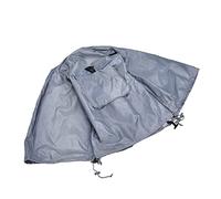 Thonlai Housse de Cage pour Chien, Imperméable, Anti-poussière, pour Chenil, Résistante au Soleil, Facile à Nettoyer, 63,5 X 50,8 X 48,9 Cm, pour Une Vue Dégagée et Une Ventilation (Gris)
