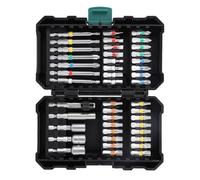 Thonlai Jeu D'Embouts de Tournevis 44 Pièces, Embouts de Tournevis à Percussion SL PZ 1/4 Pouces en Acier allié avec Support Magnétique, pour Mandrin Universel et Tâches de Fixation